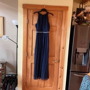 Navy Blue Halter Dress size 10